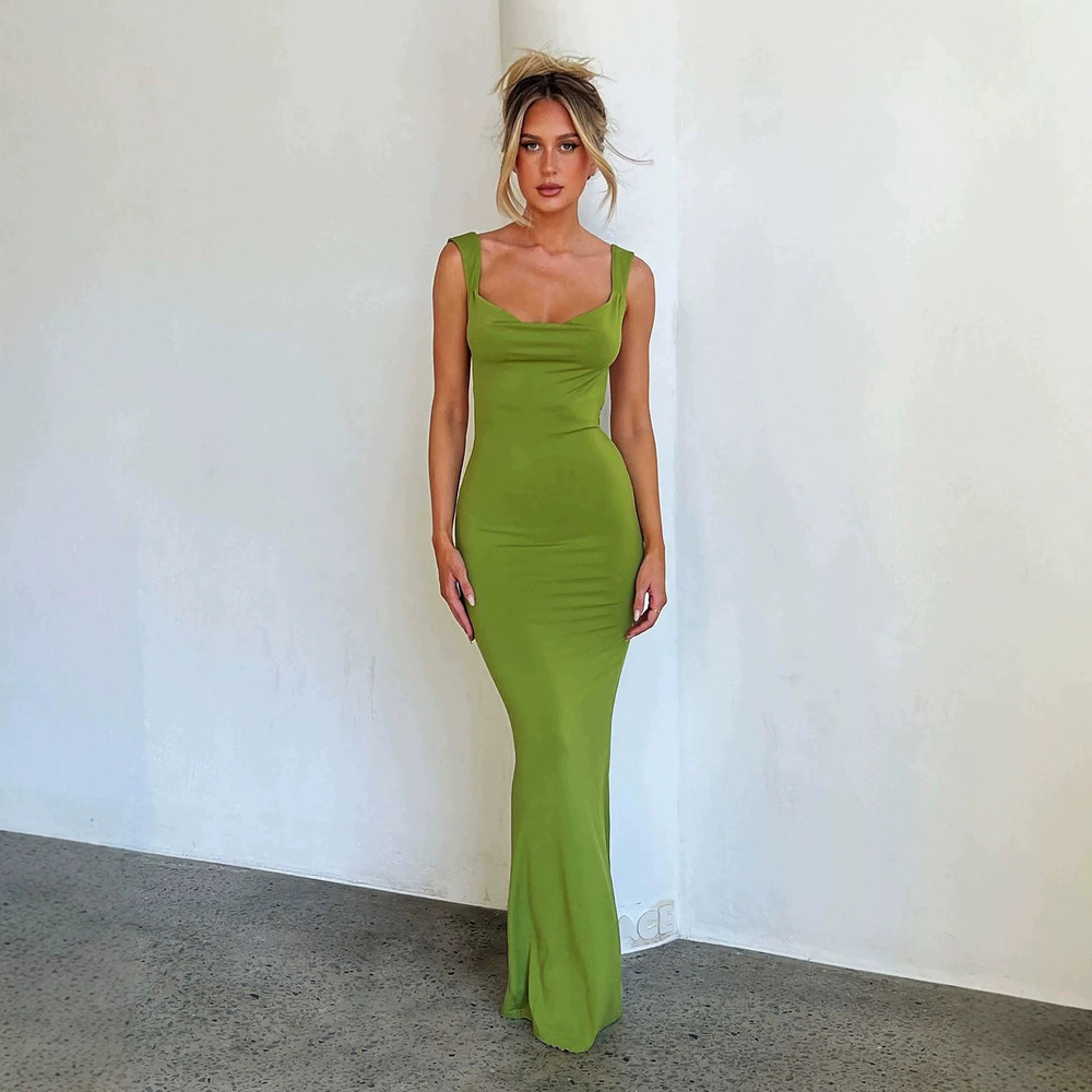 Zara Backless Bodycon Sling Dress Spring Summer
